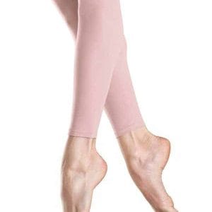 Bloch T0940L Ladies Pink Footless Tights